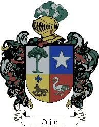 Escudo del apellido Cojar