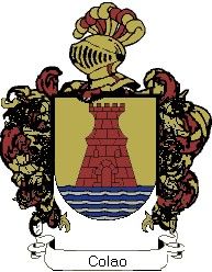 Escudo del apellido Colao