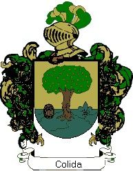 Escudo del apellido Colida