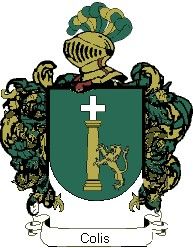 Escudo del apellido Colis