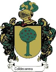 Escudo del apellido Colldecarrera