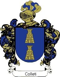 Escudo del apellido Colleti