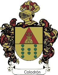 Escudo del apellido Colodrón