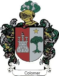 Escudo del apellido Colomer