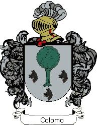 Escudo del apellido Colomo