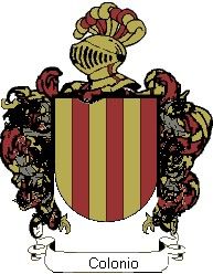 Escudo del apellido Colonio