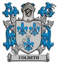 Escudo del apellido Colreth