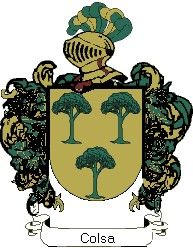 Escudo del apellido Colsa