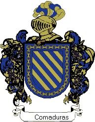 Escudo del apellido Comaduras