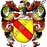 Escudo del apellido Cid