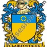 Escudo del apellido Clairfontaine