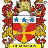 Escudo del apellido Clapasson