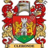 Escudo del apellido Cleronde