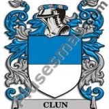 Escudo del apellido Clun