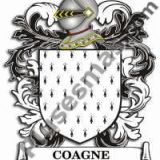 Escudo del apellido Coagne