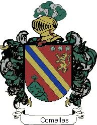 Escudo del apellido Comellas