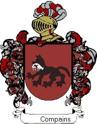 Escudo del apellido Compains