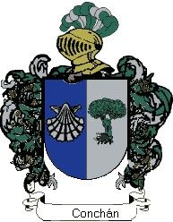 Escudo del apellido Conchán