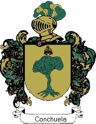 Escudo del apellido Conchuela