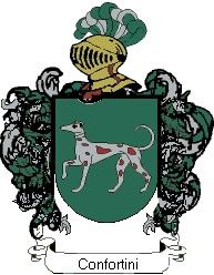 Escudo del apellido Confortini