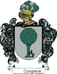 Escudo del apellido Congreve