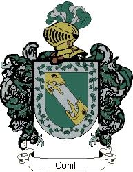 Escudo del apellido Conil