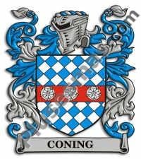 Escudo del apellido Coning