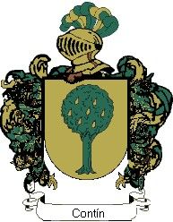 Escudo del apellido Contín