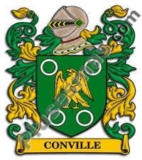 Escudo del apellido Conville