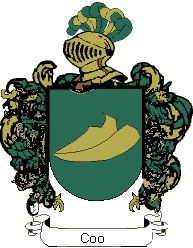 Escudo del apellido Coo