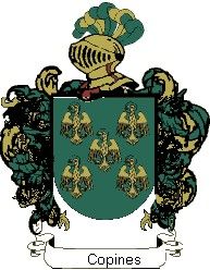 Escudo del apellido Copines