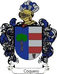 Escudo del apellido Coquero