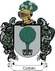 Escudo del apellido Corbán