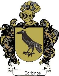 Escudo del apellido Corbinos