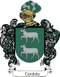 Escudo del apellido Cordido