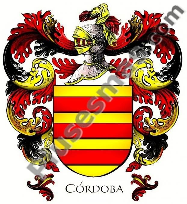 Escudo del apellido Córdoba