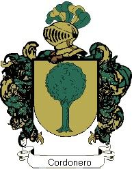 Escudo del apellido Cordonero