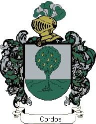 Escudo del apellido Cordos