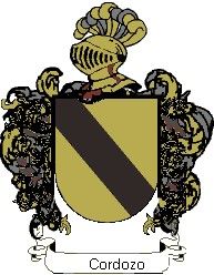 Escudo del apellido Cordozo