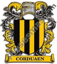 Escudo del apellido Corduaen