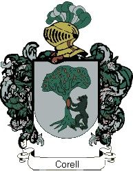 Escudo del apellido Corell