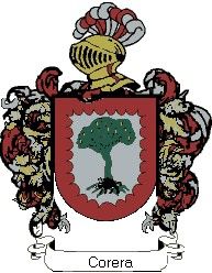 Escudo del apellido Corera