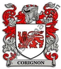 Escudo del apellido Corignon