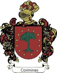 Escudo del apellido Coriminas