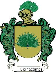 Escudo del apellido Cornacamps