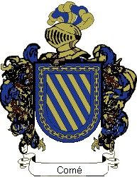 Escudo del apellido Corné