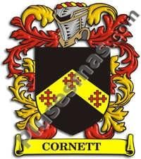 Escudo del apellido Cornett