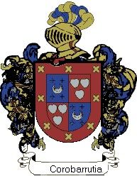 Escudo del apellido Corobarrutia