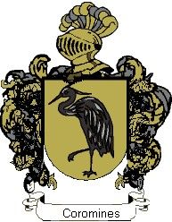 Escudo del apellido Coromines