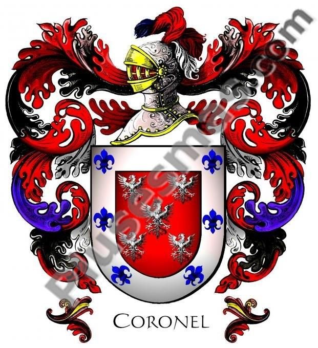 Escudo del apellido Coronel